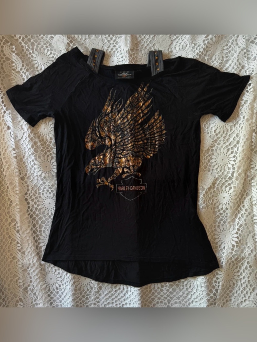 Harley Davidson Women’s Black Shirt size S